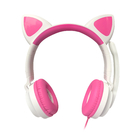 10m Transmission Wireless Cat Ear Headphones With RGB LED Moving Light