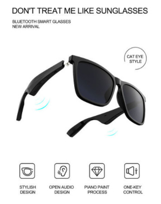 aonike Top Seller TWS Glasses Bluetooth Music Eyeglasses With Speaker Wireless Audio Smart Eyewear