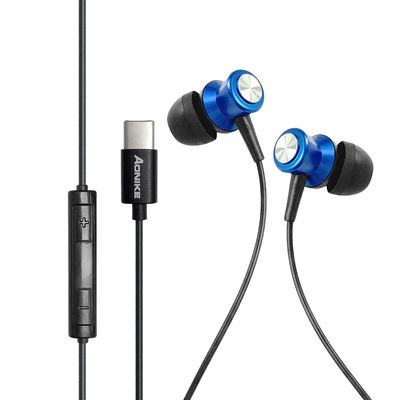 10mm 16Ohm Type C Wired earphones For Hand Phone