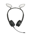 Cat-Ear Design With Led bluetooth Wireless Headphones For Children