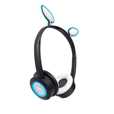 Cat Wireless Headphone LED V5.0 8hrs Bluetooth Headphones  For Kids Education