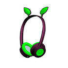 Led Cat Wireless Luminous Bluetooth Headphones For Kids Cartoon Design