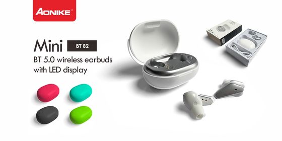 Handsfree Music Calling TWS Bluetooth Earbuds Wireless With Cahrging Case