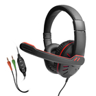 20Hz Stereo Gaming Headset With Mic  3.5MM Sound Detachable Headphone For Call Center