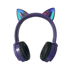 Kids Stereo Bluetooth Headset Cat Ear LED Wireless Headphone