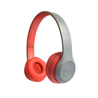 ROHS Bluetooth Foldable Headset Lovely Design LED Stereo Wireless Headphone