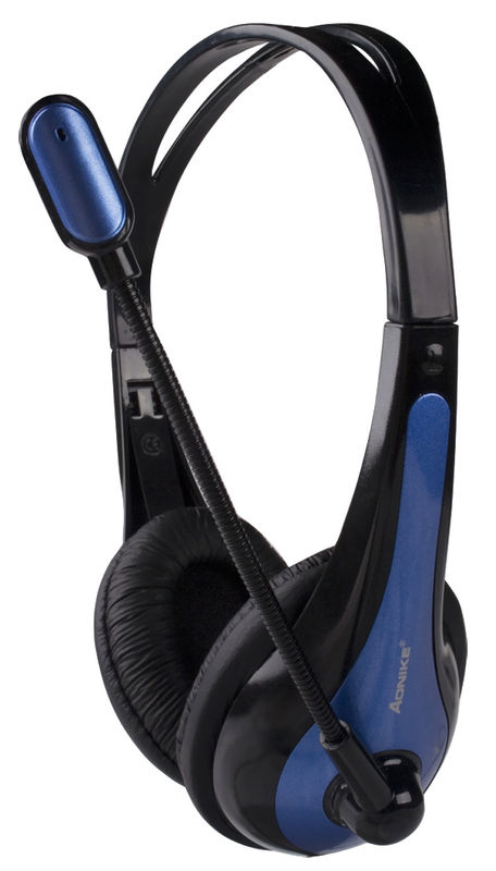 Wired Educational Headphone For PC With Gun Mic