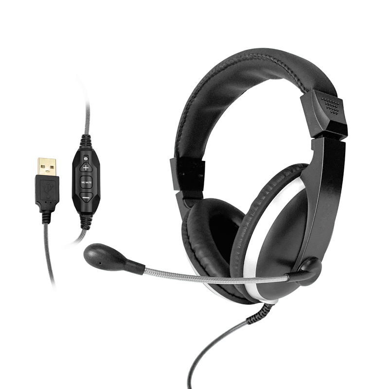 Noise Canceling Over Ear Gaming Headset 40mm Driver Diameter