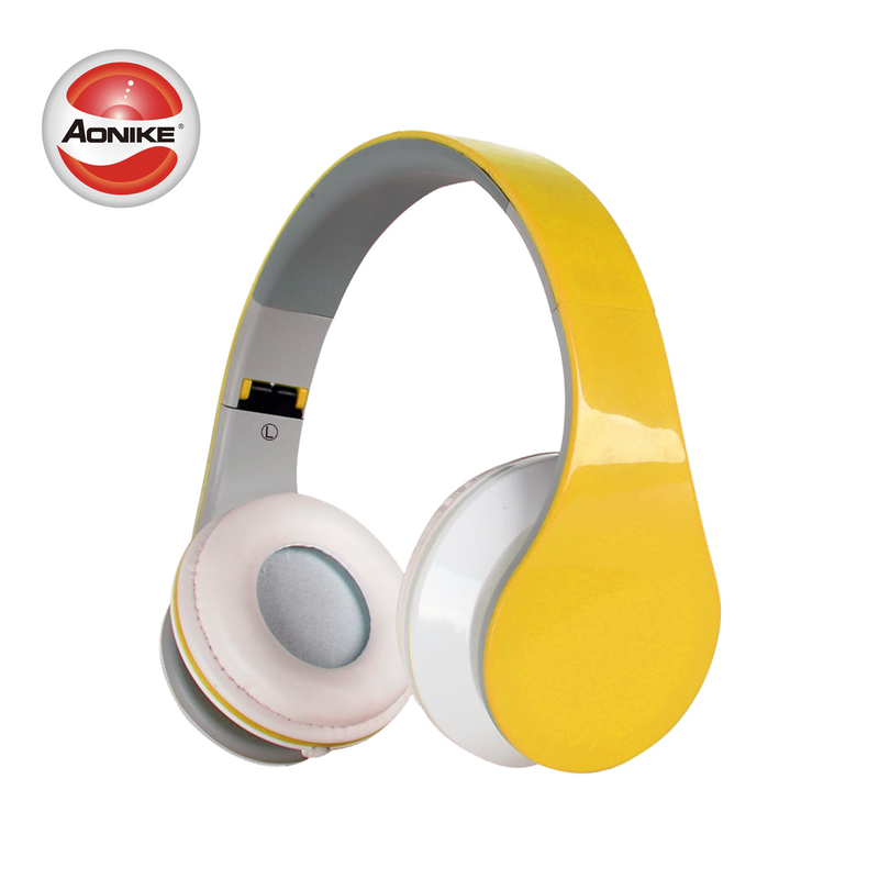 Education Hifi Bluetooth Headphones With Mic For Call Center Headband Headsets